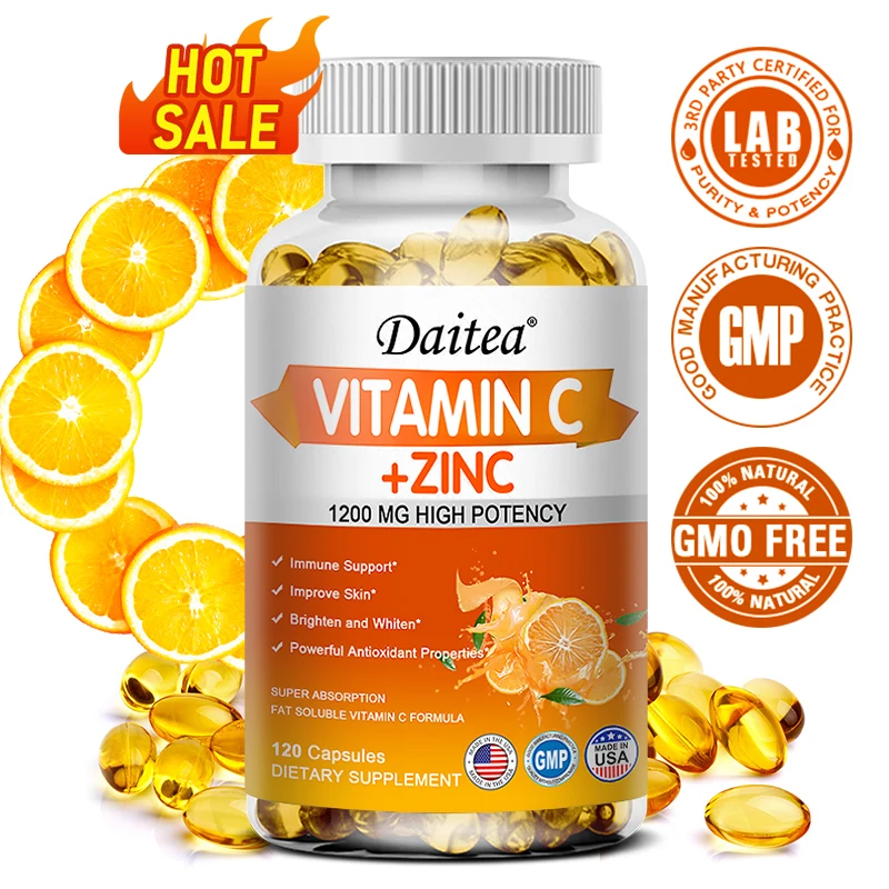 Zinc Supplement 50Mg - Daitea C + Çinko Vitamini -