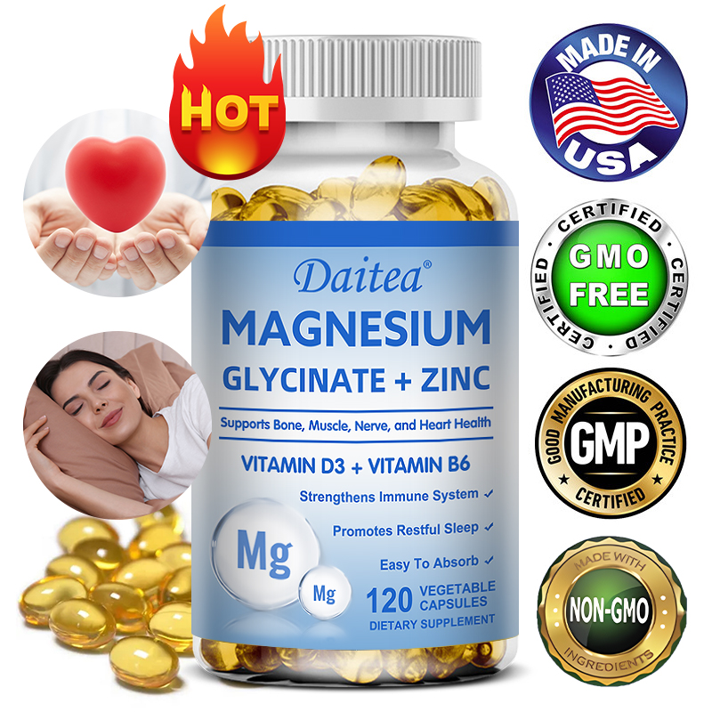 Zinc Supplement 50Mg - Daitea Magnezyum ve Çinko Kapsülleri -