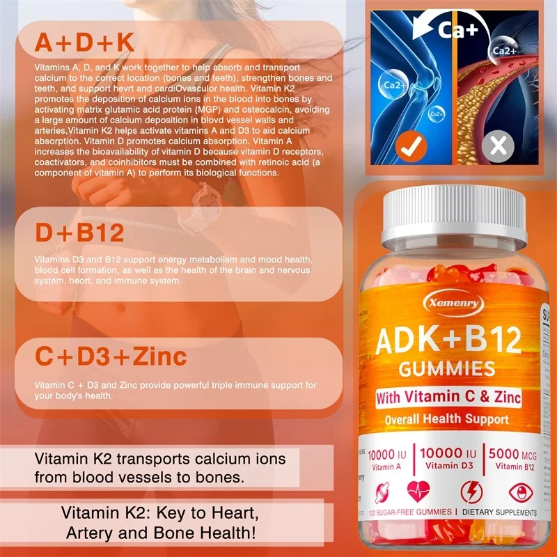 D3 Vitamini K2 + B12 Vitamini  - Zinc Supplement 50Mg incelemesi ve fiyatı