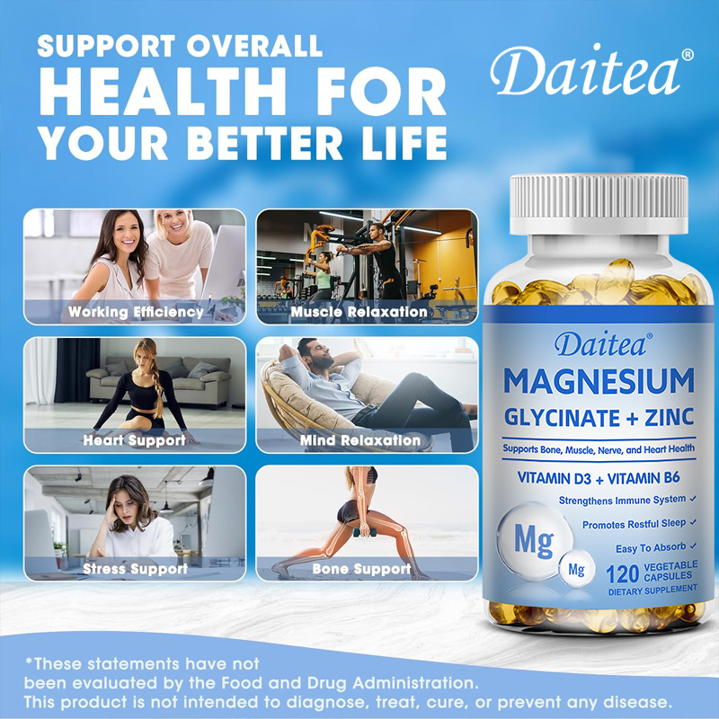 Daitea Magnezyum ve Çinko Kaps - Zinc Supplement 50Mg incelemesi ve fiyatı