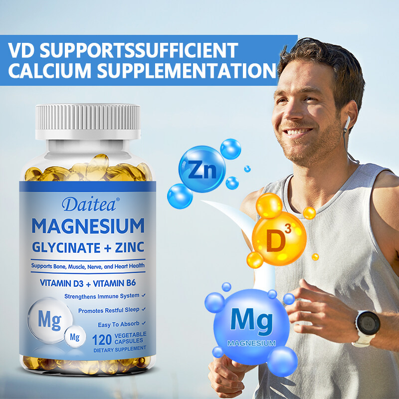 Daitea Magnezyum ve Çinko Kaps - Zinc Supplement 50Mg incelemesi ve fiyatı