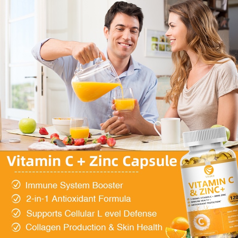 Vitakit C Vitamini 1000mg Çink - Zinc Supplement 50Mg incelemesi ve fiyatı